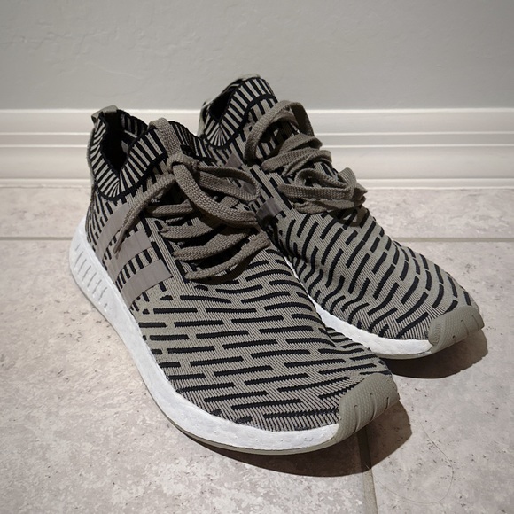 Adidas RMD Green & Black - Men’s Size 12 1/2 - Picture 5 of 7